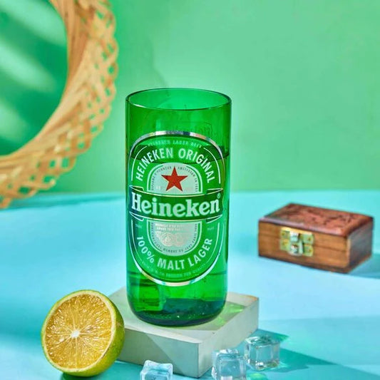 Heineken Long Beer Glass – Classic Green Meets Conscious Living
