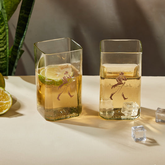 Johnnie Walker Gold Label Medium Glass Set – Classic Luxury, Reimagined