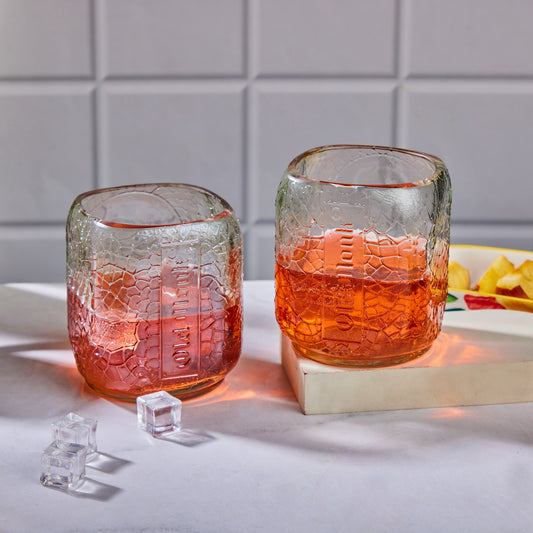 Old Monk Classic Big Glass (Set of 2)