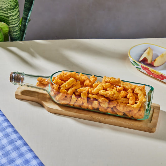 Wine Platter with Wooden Tray